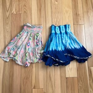 Justice girls 2 skort bundle